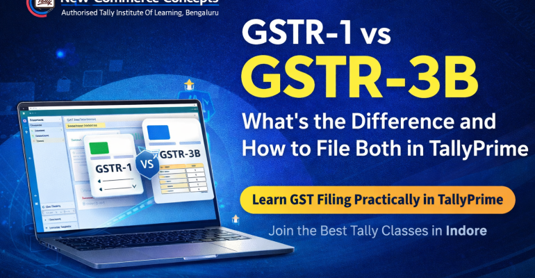 GSTR-1 vs GSTR-3B — What’s the Difference