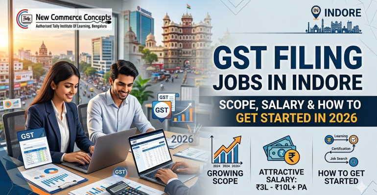 gst filling job in Indore